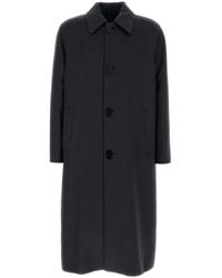 Fendi - Abrigo Liso - Lyst