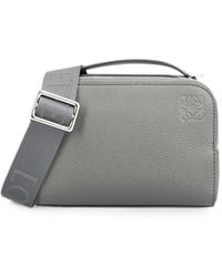 Loewe - Anagram Leather Shoulder Bag - Lyst
