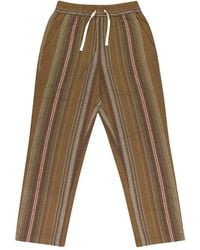Aimé Leon Dore - Pantaloni A Righe Con Coulisse - Lyst