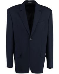 Balenciaga - Single-Breasted Blazer - Lyst