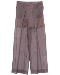 Antonelli - Sheer-Hose Mit Weitem Bein - Lyst