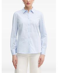Pedro Del Hierro Madrid - Striped Long-Sleeve Shirt - Lyst