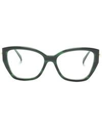 Max Mara Eyewear - Tortoiseshell Cat-Eye-Frame Sunglasses - Lyst