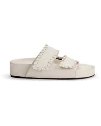 Atp Atelier - Furlo Touch-Strap Slides - Lyst