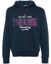 DSquared² - Katoenen Hoodie - Lyst