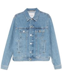 Jacob Cohen - Button Denim Jacket - Lyst