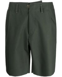 Kolor - Wide-Leg-Shorts Mit Falten - Lyst