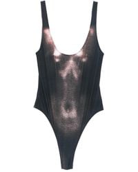 Jean Paul Gaultier - Badeanzug Mit Print - Lyst
