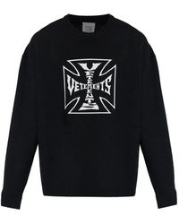 Vetements - Graphic Wool Sweater - Lyst