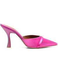 Malone Souliers - Joella 90 Satin Heel Mules - Lyst