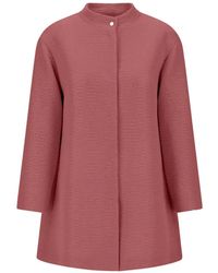 Herno - Mandarin-Collar Coat - Lyst