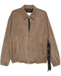 Song For The Mute - Zip Detail Jacket - Lyst