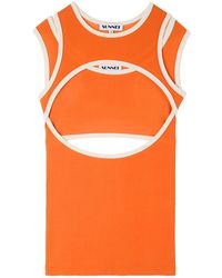 Sunnei - Stretch Tank Top - Lyst