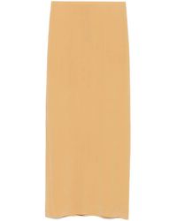 Alysi - Silk Midi Skirt - Lyst