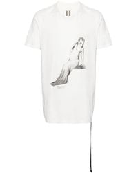 Rick Owens - Level T T-Shirt aus Bio-Baumwolle - Lyst
