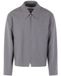 Jil Sander - Zip Fastening Jacket - Lyst