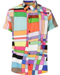 Amir Slama - Graphic-print Cotton Shirt - Lyst