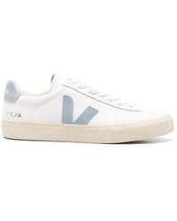 Veja - Baskets Campo En Cuir Et Gris - Lyst