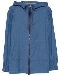 Kiton - Hooded Zip Shirt - Lyst