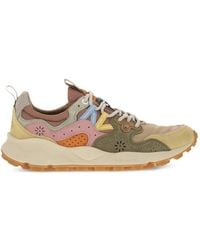 Flower Mountain - Yamano 3 Suede-Panelled Sneakers - Lyst