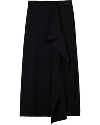 Sunnei - Draped Ruffled Skirt - Lyst