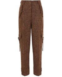 Zimmermann - Illustration Tweed Broek - Lyst