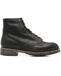 Visvim - Brigadier Hi-Folk Lace-Up Boots - Lyst
