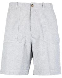 Brooksfield - Stripe-Pattern Shorts - Lyst