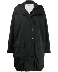 Marni Parka Met Capuchon - Zwart