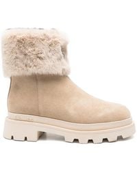 Blauer - Kimmel 10 Faux-Fur Suede Boots - Lyst