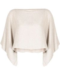 Voz - Cape-Style Knit Jumper - Lyst