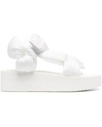 Red(V) - Padded Platform Sandals - Lyst