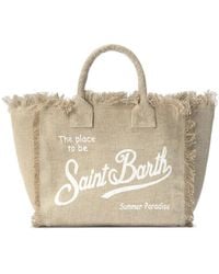 MC2 Saint Barth - Sac Cabas Colette À Logo Imprimé - Lyst