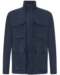 Paul & Shark - Typhoon Platinum Field Jacket - Lyst