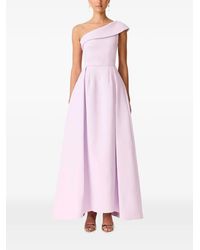 Elliatt - Saphine One-Shoulder Pleated Maxi Dress - Lyst