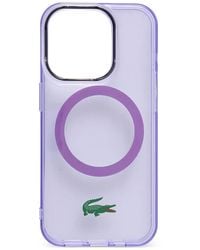 Lacoste - Logo-Plaque Iphone 15 Pro 6.1 Case - Lyst