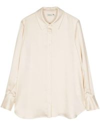 Jonathan Simkhai - Olsen Satin Shirt - Lyst
