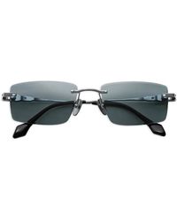 Dyrka - Rectangle Rimless Sunglasses - Lyst
