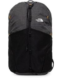 The North Face - Clyffe Grid-Print Mesh-Panel Backpack - Lyst