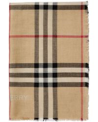 Burberry - Sciarpa Vintage Check - Lyst