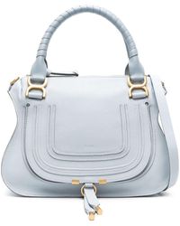 Chloé - Marcie Leather Tote Bag - Lyst
