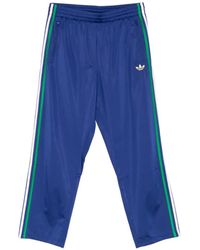 adidas - Firebird Side-Stripe Logo Trousers - Lyst