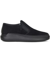 Giuseppe Zanotti - Conley Zip Leather Boat Shoes - Lyst