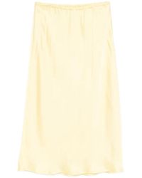 Jil Sander - Elasticated-Waist Midi Skirt - Lyst
