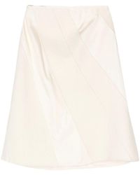 Jil Sander - Midi-Rok Met Vlakken - Lyst