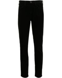 Emporio Armani - Halbhohe Slim-Fit-Jeans - Lyst