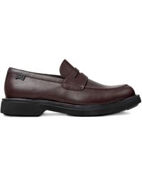 Camper - Norman Leather Loafers - Lyst