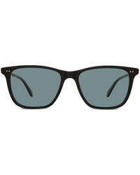 Garrett Leight - Hayes Sonnenbrille Mit Eckigem Gestell - Lyst