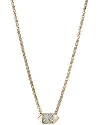 John Hardy - Icon Stud Diamond Necklace - Lyst