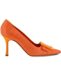 Manolo Blahnik - 90Mm Maysale Pumps - Lyst